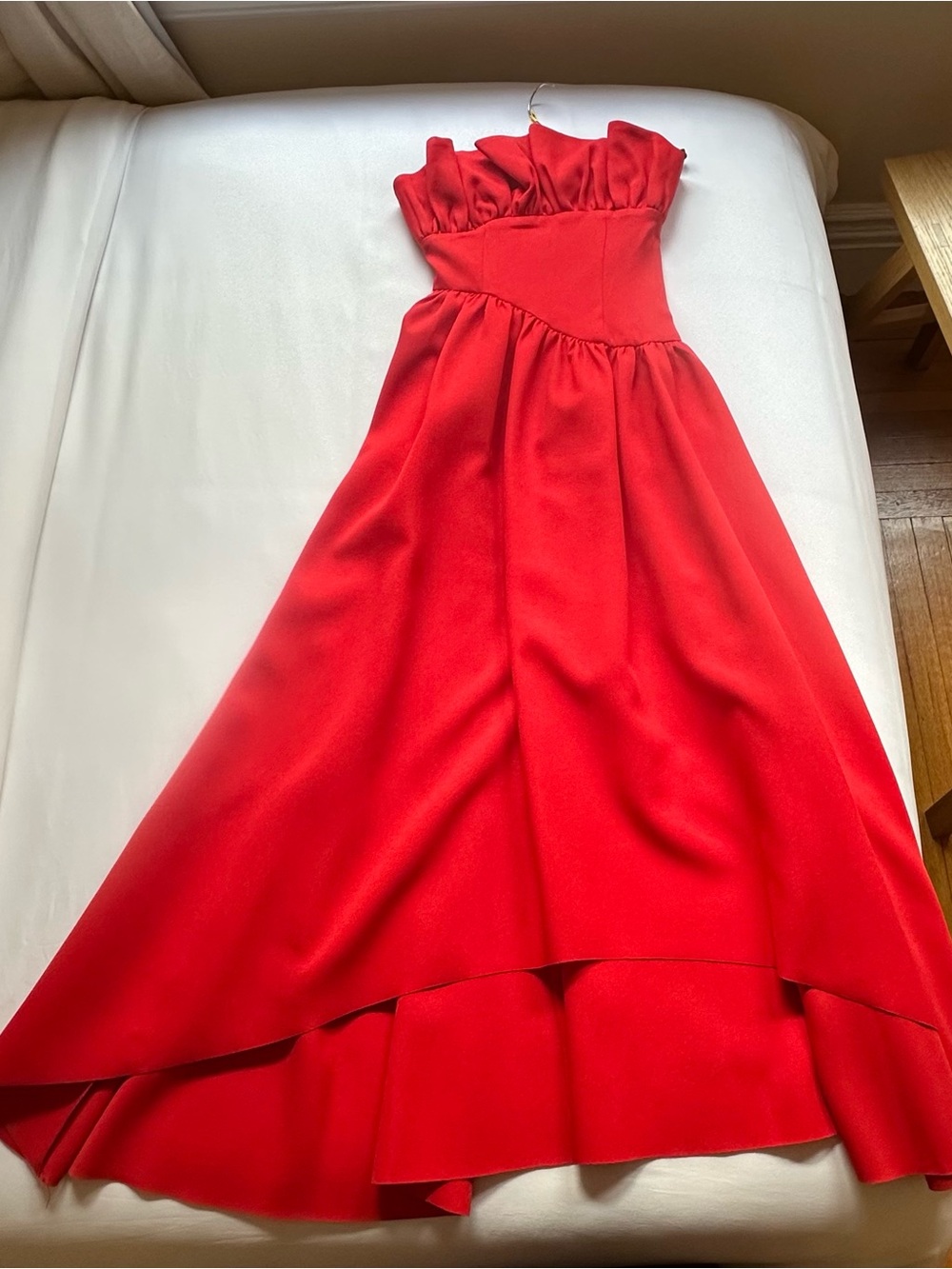 REVOLVE ELLIATT Laurel Dress Red XS | High-Low Hem Elegant Wedding Guest Dress - Picture 4 of 9